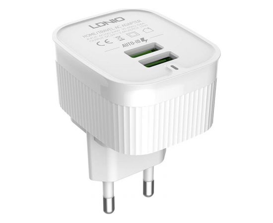 Wall charger  LDNIO A201 2USB +  MicroUSB cable