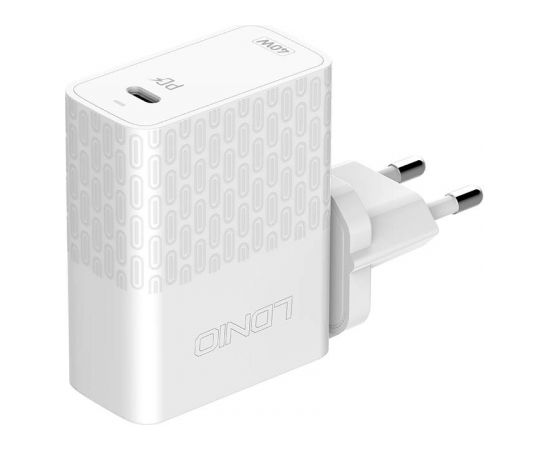 Wall charger LDNIO A1405C USB-C 40W + USB-C - Lightning cable