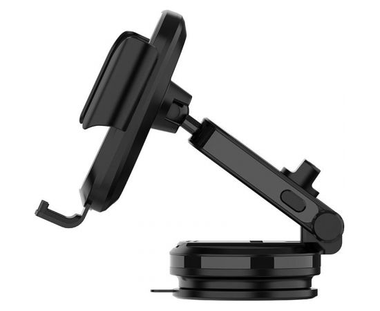LDNIO Gravity Car Mount ,MW21-1, with inductive charger 15W (Black)