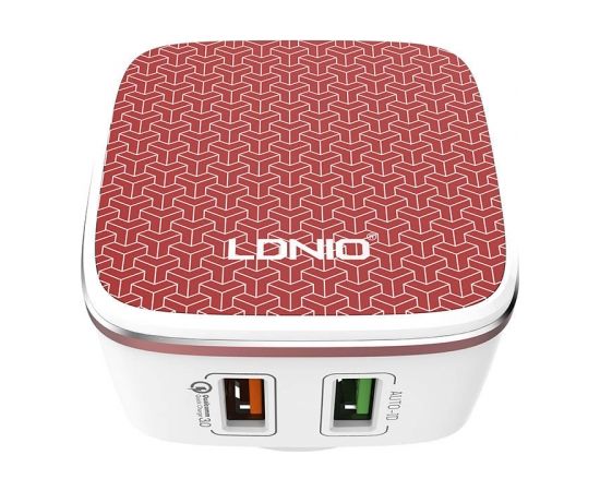 Wall charger  LDNIO A2405Q 2USB + MicroUSB cable