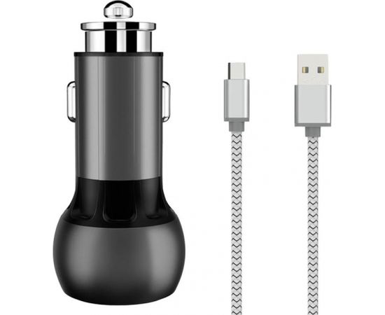 LDNIO C503Q 2USB Car charger + USB-C Cable