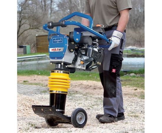 Vibrokāja VS1000, 10KN, 78kg, Scheppach Vibroblietes