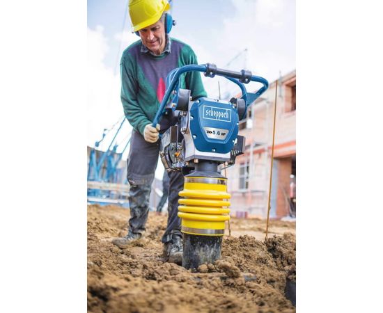 Vibrokāja VS1000, 10KN, 78kg, Scheppach Vibroblietes