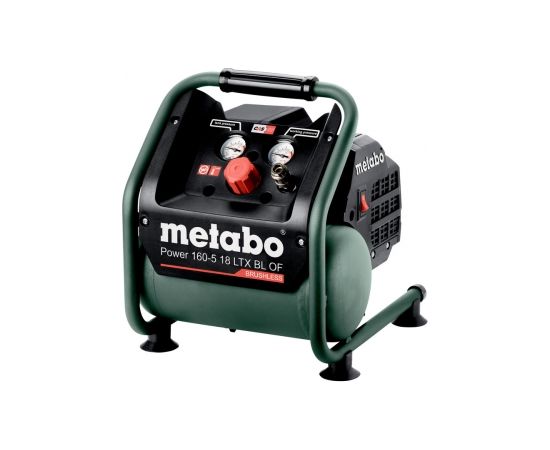 Akumulatora gaisa kompresors Metabo 160-5 18 LTX BL OF; 18 V (bez akumulatora un lādētāja)