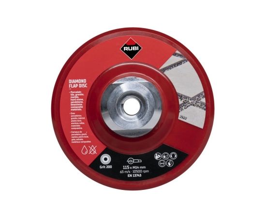 Dimanta griešanas disks Rubi 32931; 115 mm; M14