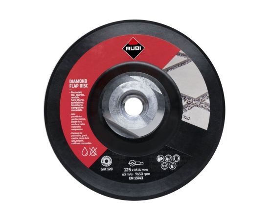 Dimanta griešanas disks Rubi 32938; 125 mm