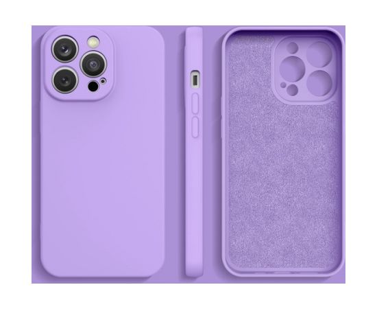 Fusion elegance fibre izturīgs silikona aizsargapvalks Samsung S918B Galaxy S23 Ultra 5G violets