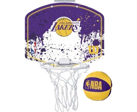 Basketball board Mini Wilson NBA Team Los Angeles Lakers Mini Hoop WTBA1302LAL (One size)