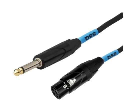 SSQ XZJM10 - Kabel Jack MONO - XLR Żeński 10 metrowy