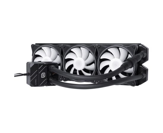 Alphacool Eisbaer Pro Aurora 360 Processor All-in-one liquid cooler 12 cm Black, White 1 pc(s)