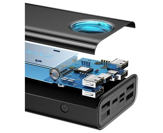 Baseus LiPo Powerbank 30000mAh 65W 4x USB, USB-C, microUSB, Lightning