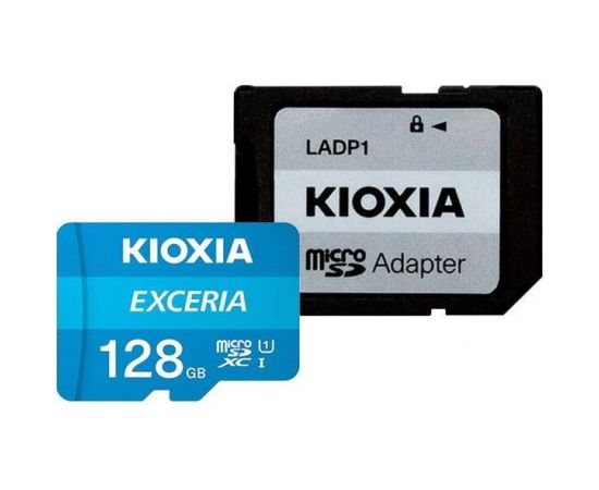 MEMORY MICRO SDXC 128GB UHS-I/W/A LMEX1L128GG2 KIOXIA Карты памяти