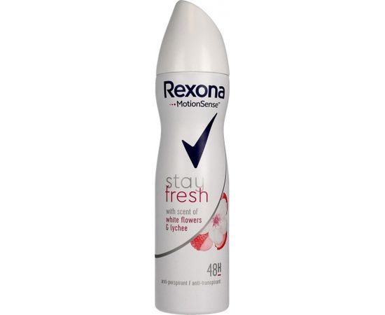 CIF Unilever Rexona Stay Fresh Woman Dezodorant spray White Flowers & Lychee 150ml