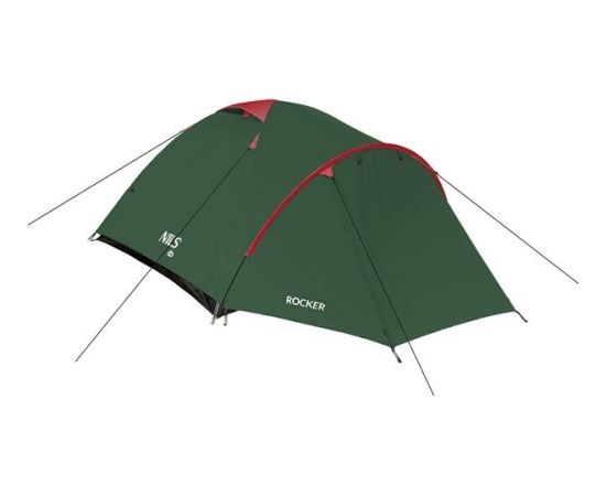 NC6013 GREEN-RED KEMPINGU TELTS ROCKER NILS CAMP