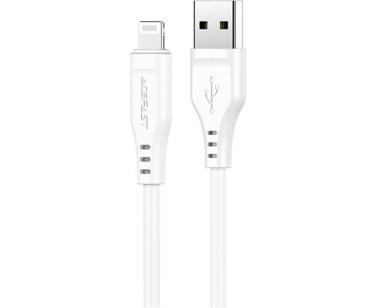 Acefast  
       Apple  
       Lightning to USB 1.2m 2.4A MFI Cable 
     White