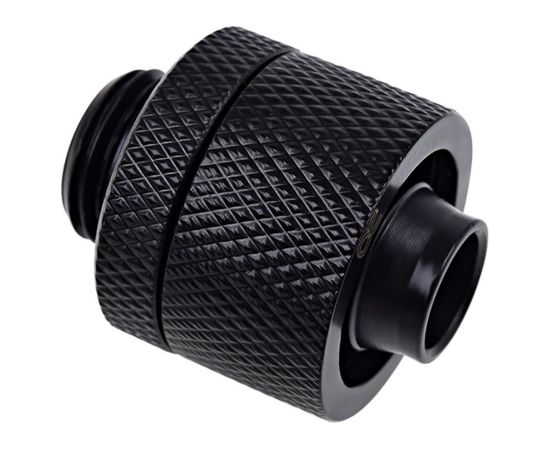 Alphacool Eiszapfen hose fitting 1/4" on 16/10mm, black - 17232