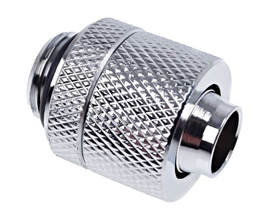 Alphacool Eiszapfen hose fitting 1/4" on 13/10mm, chrome-plated - 17227