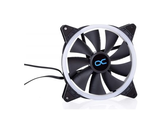 Alphacool Rise Aurora140mm fan 140x140x25mm, case fan (black/transparent)