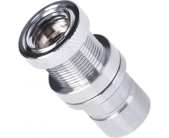 Alphacool icicle quick release connector Schott G1/4 IG - Chrome, coupling (chrome)