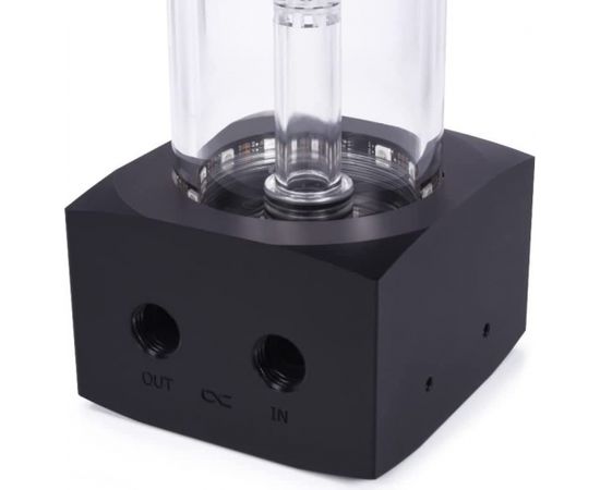 Alphacool Core 200 Aurora reservoir D5/VPP acetal/acrylic (black)