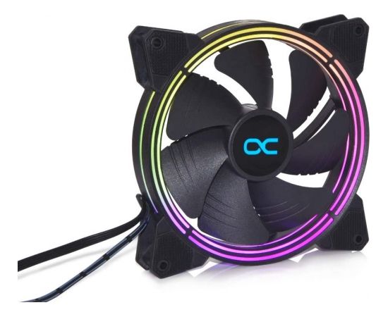Alphacool Eiszyklon Aurora LUX PRO Digital RGB 140x140x25mm, case fan (black) Korpusu dzesēšana