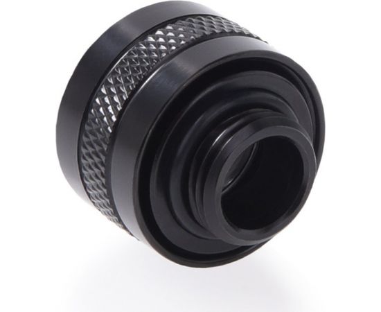 Alphacool Eiszapfen PRO 13mm HardTube Fitting G1 / 4 - Deep Black Sixpack, connection