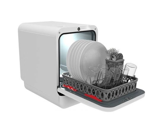 Bob Daan Tech compact mini table-top dishwasher (white)