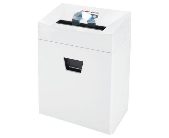 HSM Pure 320 paper shredder Particle-cut shredding 23 cm White