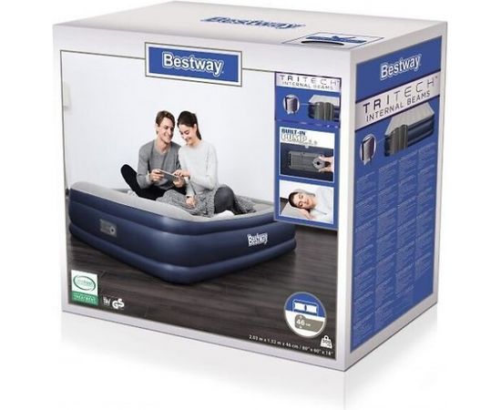 Bestway Tritech Vento piepūšamā rezerves gulta, 203 x 152 x 46 cm