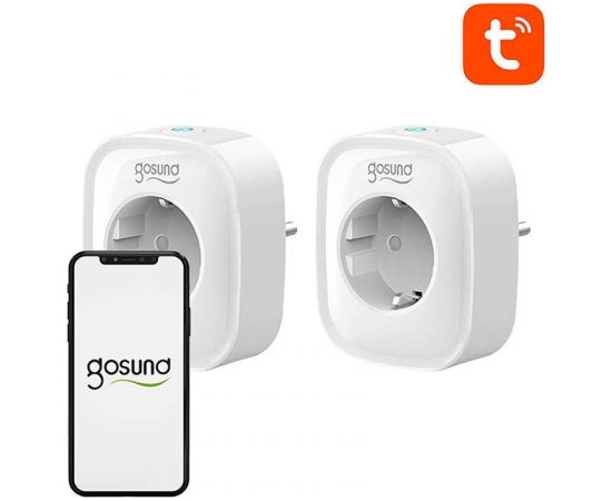 Smart socket WiFi Gosund SP1 (2-pack), Tuya