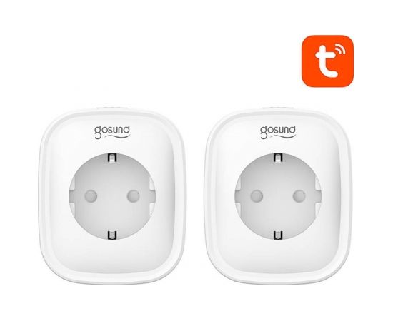 Smart socket WiFi Gosund SP1 (2-pack), Tuya