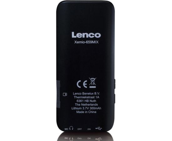 MP3/MP4 player with 4GB MicroSD Lenco 659BU
