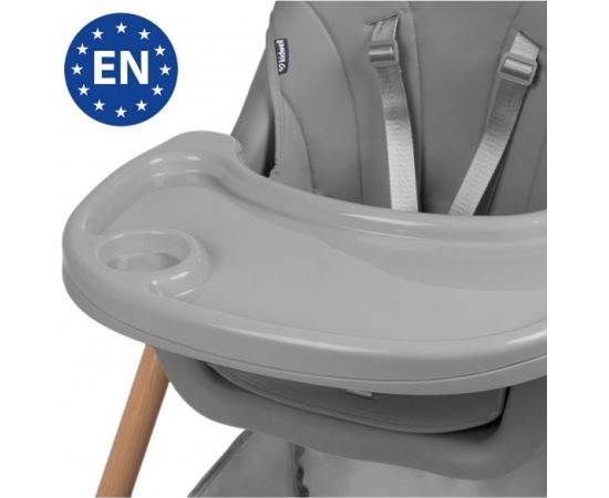 Krēsliņš KARIMI grey 2-in-1 Kidwell [Akcija] Barošanas krēsliņi