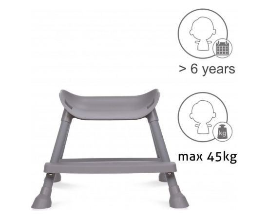 Krēsliņš EATAN grey 4-in-1 Kidwell [Akcija] Barošanas krēsliņi