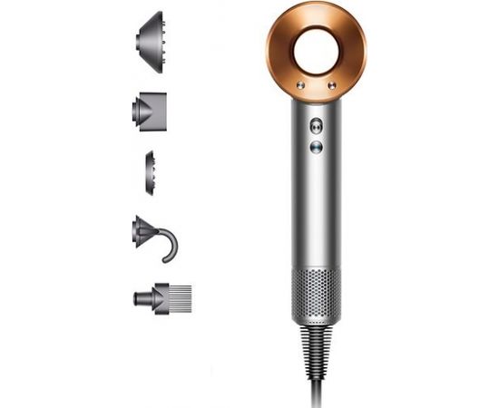 Dyson HD07 Supersonic matu fēns, niķelis/varš 389922-01 Nickel/Copper