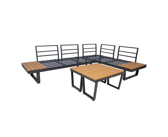 Garden furniture set MALTA module sofa and 2 tables