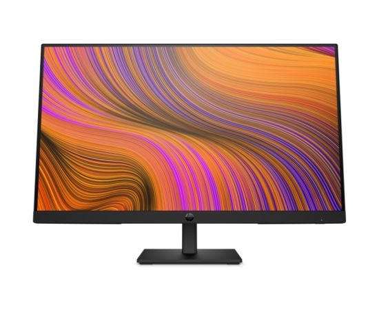 HP P24h G5 FHD Monitor - 23.8" 1920x1080 FHD 250-nit AG, IPS, DisplayPort/HDMI/VGA, speakers, height adjustable, 3 years / 64W34AA#ABB