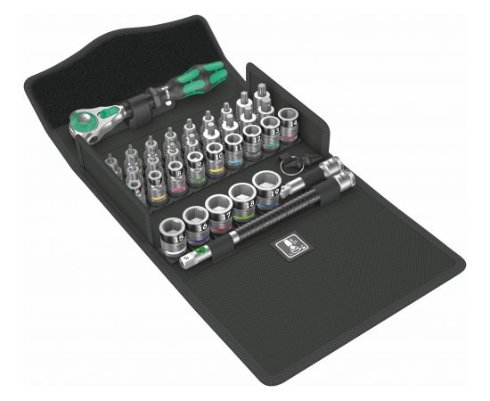 Wera 810 All-in Zyklop Speed ratchet set, 3/8" 35 pcs