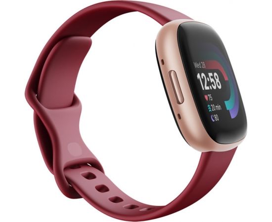 Fitbit Versa 4, beet juice/copper rose