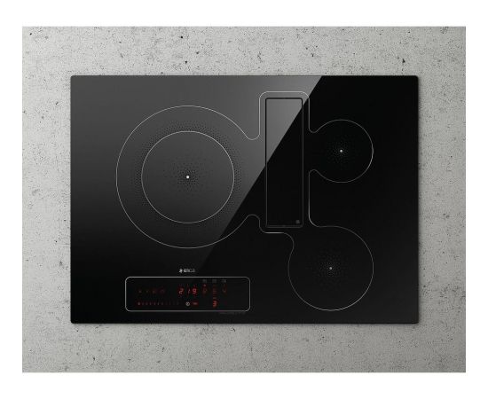 Elica NIKOLATESLA FIT 3Z BL/A/60 Indukcijas virsma ar tvaika nosūcēju