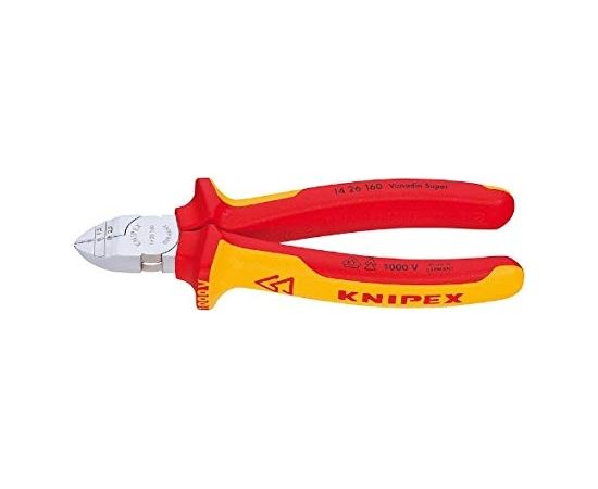 Knipex 14 26 16 Stripping side cutters - VDE approved - 160 mm