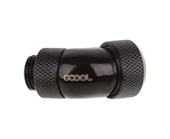 Alphacool Eiszapfen 45° pipe connection 1/4" on 13mm, black - 17407