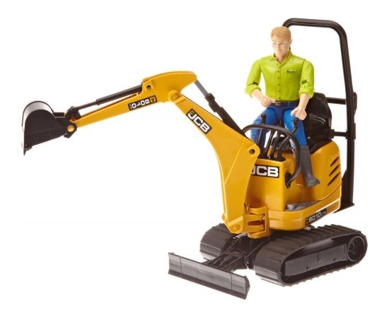 Bruder bworld JCB Micro Excavator 8010 CTS and Man (62002)