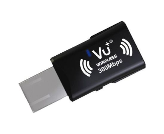 VU+ 300 Mbps Wireless USB Adapter WPS black
