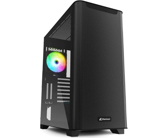 Sharkoon M30 RGB, tower case (black, tempered glass)