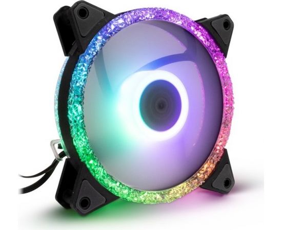 Inter-Tech Argus RS-07 RGB Set 120x120x25 - 88885537