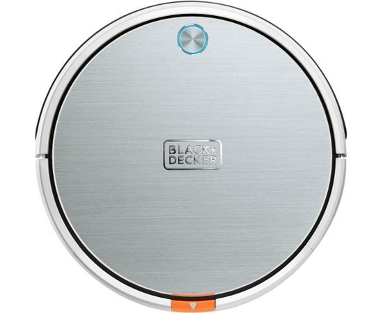 Black & Decker BXRV500E robot vacuum Bagless Black, Stainless steel, White