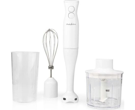 Nedis KAHB120CWT Rokas blenderis 3in1 400W Rokas blenderi - smalcinātāji