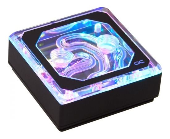 Alphacool Ice Block XPX Edge RGB - Plexi Black Digital