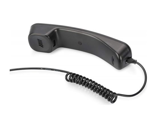 Digitus USB telephone handset, headset (black)